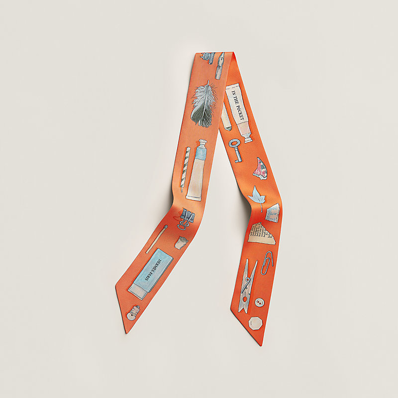 Twilly 《イン・ザ・ポケット》 - オレンジ | Hermès - エルメス